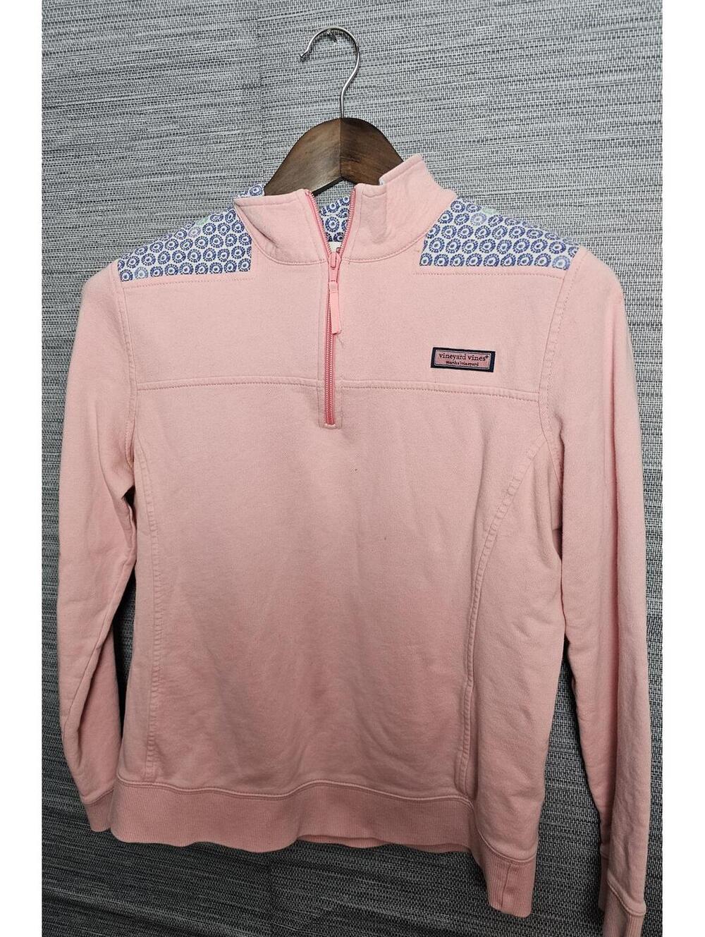 Vineyard Vines Shirt Pink Womens Size M Sweatshirt
